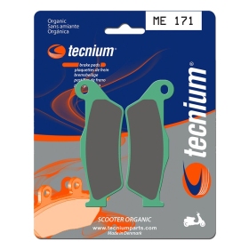 TECNIUM organinės stabdžių trinkelės ME171 Aprilia / Cagiva / MBK / Moto Guzzi / Piaggio / Suzuki / Yamaha 125-1100cc 93-12