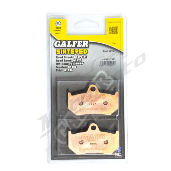 GALFER HH Sintered Brake Pads MV Agusta BRUTALE / F4 750-1090cc 00-15