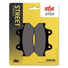 Sbs stabdžių trinkelės 572HF keraminės HONDA