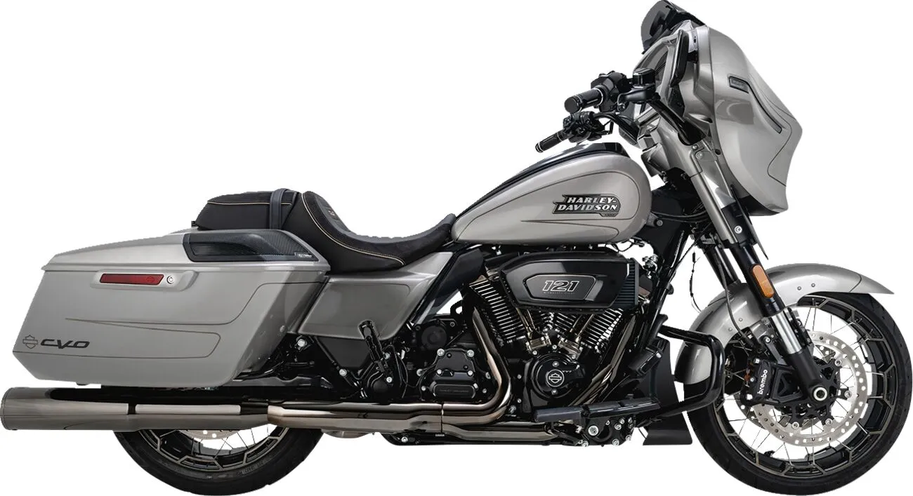 VANCE & HINES Hi-Output Slip-On Mufflers Chrome Harley Davidson FLTRXSE / FLTRK / FLHXS / FLHRXS / FLHR 1750-1977cc 17-25