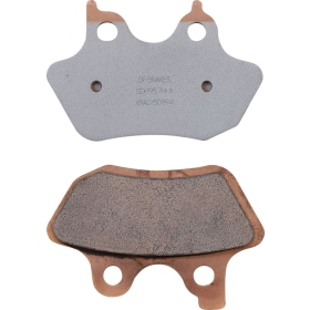 DP BRAKES Sintered Metal Harley/Buell Brake Pads Harley Davidson FLHR / FLHRC / FLHRCI / FLHRI / FLHRS / FLHRSI / FLHT 1130-1690cc 04-07