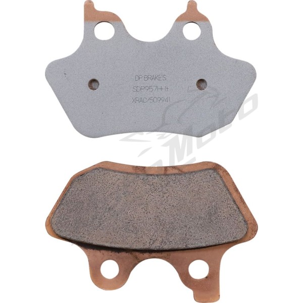 DP BRAKES Sintered Metal Harley/Buell Brake Pads Harley Davidson FLHR / FLHRC / FLHRCI / FLHRI / FLHRS / FLHRSI / FLHT 1130-1690cc 04-07