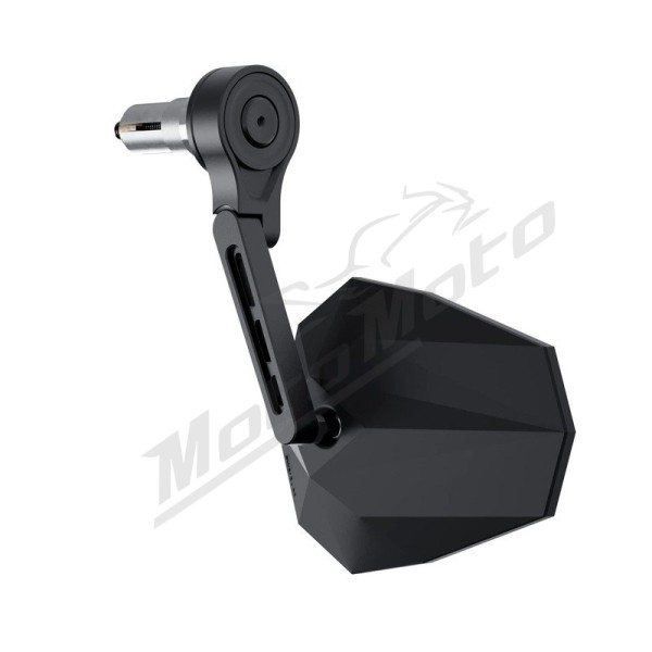 HIGHSIDER pro Bar End Mirror Stealth-X5 EVO Aprilia / Benelli / BMW / DERBI / Harley Davidson / Honda / Kawasaki / KTM / Moto Guzzi / Suzuki / Yamaha 125-1200cc 04-25 (1pc)
