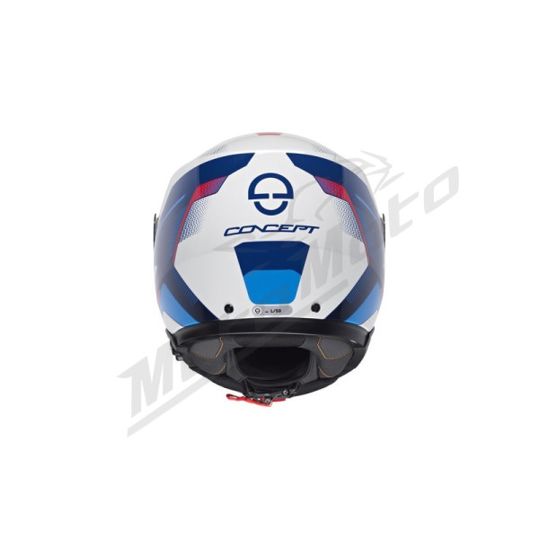 Atverčiamas Šalmas Schuberth CONCEPT Tracer Balta/Mėlyna