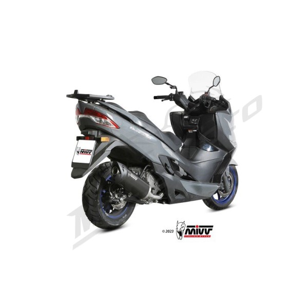 MIVV Slip-On Exhaust Suzuki Burgman 400 22-23