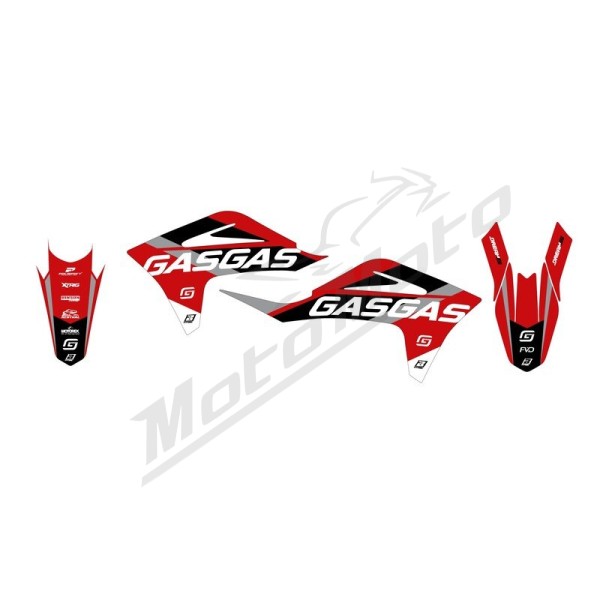 BLACKBIRD Dream 5 Graphic Kit GAS GAS EC / MC 125-450cc 21-23