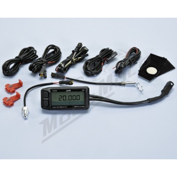 POLINI RPM Counter + 2 Temperatures Honda / Yamaha 50-300cc 76-24