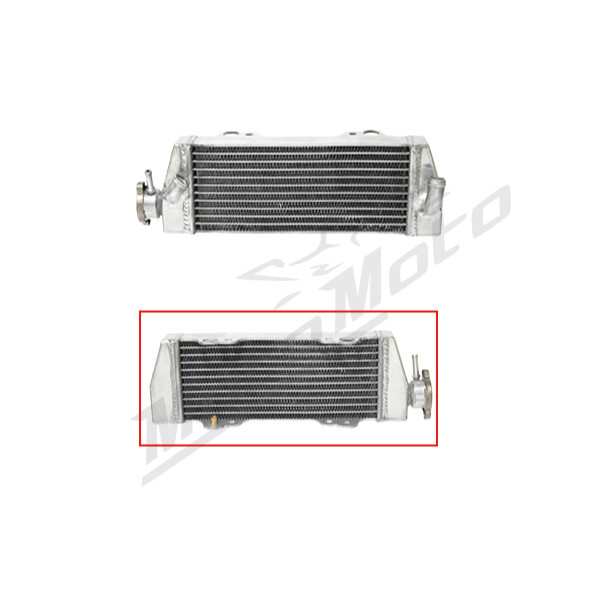 Psychic radiatorius sustiprintas su standartine talpa Kairė KTM SX / EXC 125-250cc 98-06