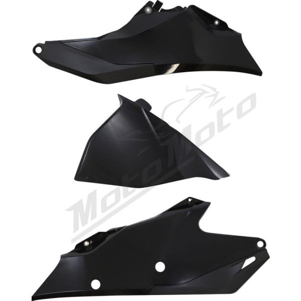 UFO Side Panels GasGas EC / EX / MC 125-450cc 21-23Black
