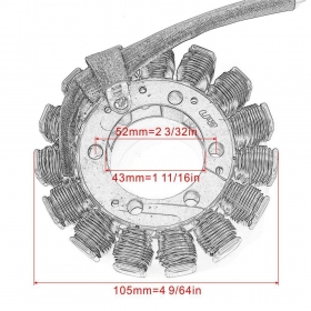 Generatorius KAWASAKI ZX / ZX6R / NINJA 600 2007-2008