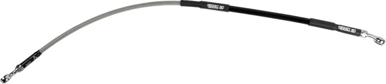 MOOSE OFFROAD Rear Stainless Steel Braided Brake Line Honda CRF 250-450R 09-13