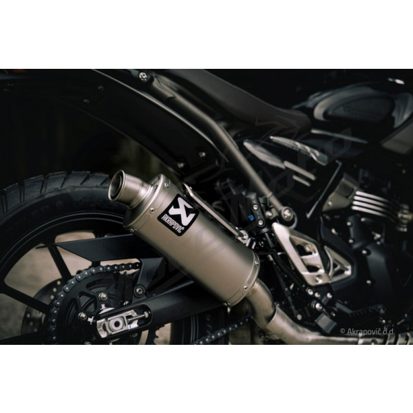 AKRAPOVIC Slip-On Titano duslintuvas Triumph Scrambler / Speed 400 24-25