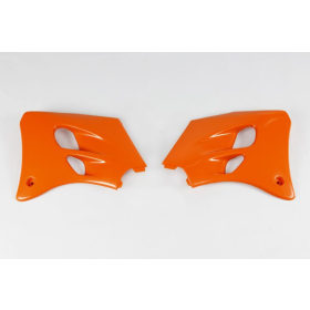 UFO Orange Radiator Covers For KTM SX 60-65cc 98-01