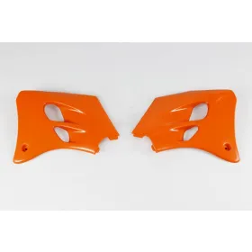 UFO Orange Radiator Covers For KTM SX 60-65cc 98-01