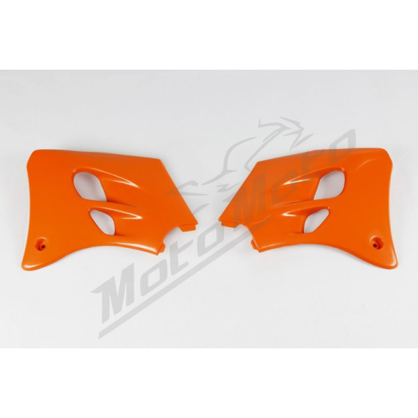 UFO Orange Radiator Covers For KTM SX 60-65cc 98-01