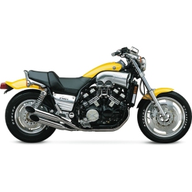 COBRA Complete Slip-On Muffler for Metric Cruisers Yamaha VMX-12 85-07