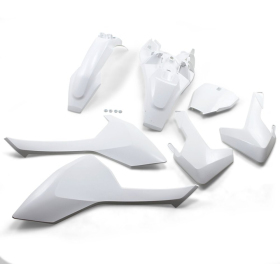 UFO Plastics Set Husqvarna TC 85cc 18-24 White