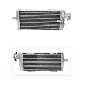 Psychic radiator reinforced with standard capacity left (with cap) GasGas EC / MC 200-300cc 98-06