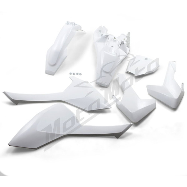 UFO Plastics Set Husqvarna TC 85cc 18-24 White
