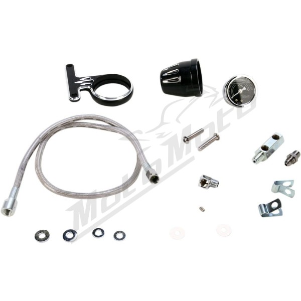 ARLEN NESS Oil Pressure Gauge Kit Harley Davidson XL / XLH / XR 883-1200cc 93-22