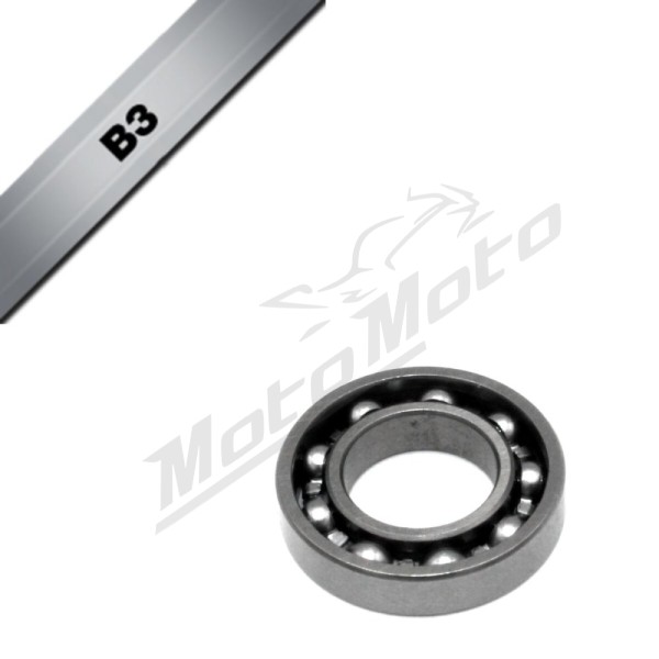 BLACK BEARING B3 guolis 9x17x4 mm 689/4-2RS