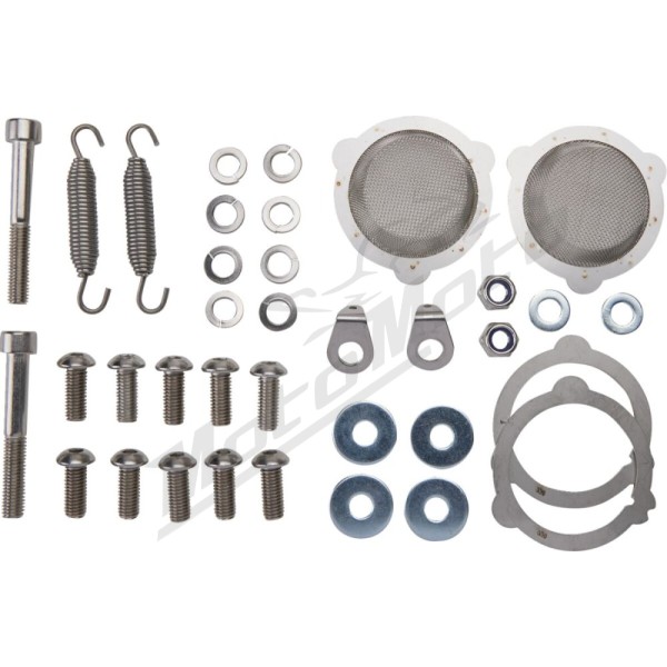 TRINITY RACING Stainless Steel Slip-On Muffler TR-4160S-SS