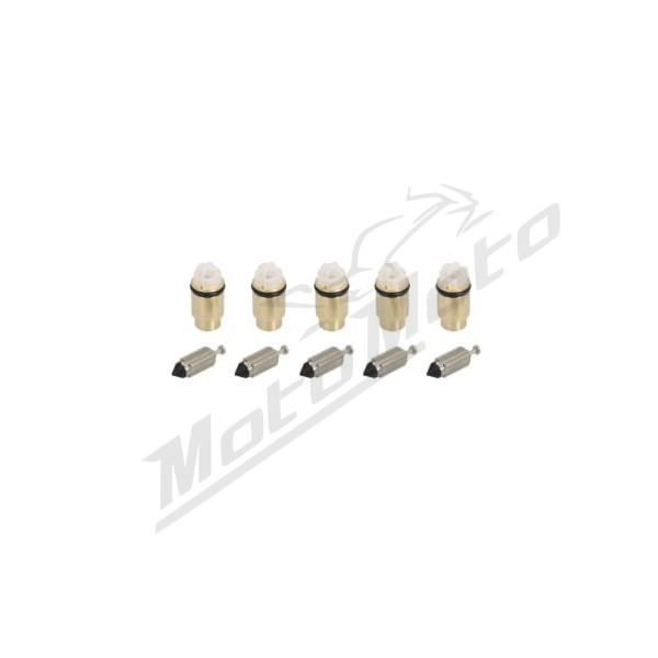 TOURMAX Float Valve Set 5pcs. Yamaha TW 200cc 01-17