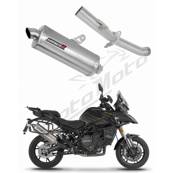 QJMOTOR SRT 900 S / SX 2025 - 2026Dominator Exhaust Silencer Muffler P7 + dB killer QJ Motor SRT 900S/XS 25-> Exhaust Silencer Muffler P7 + dB killer