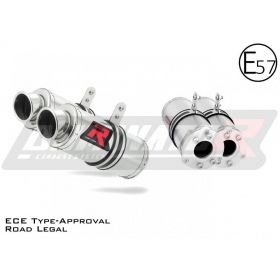 Kawasaki ZX10R 2006 - 2007 EU Approved Exhaust Silencer GP1