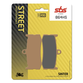 SBS HS Street Excel 864HS Sintered Front Brake Pads Triumph Daytona 675cc 09-16