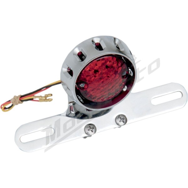 DRAG SPECIALTIES Universal Custom Bobber Led Taillight and License Plate Mount