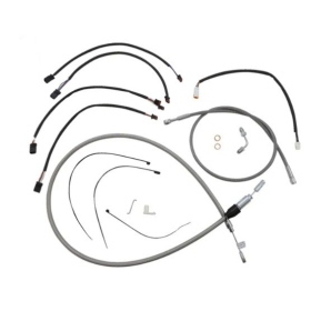 MAGNUM SHIELDING XR Handlebar Installation Kit Chrome 30.5/35.5cm Harley Davidson FLDE / FLSB / FXBRS / FXLRS / FXST 1750/1923 18-24