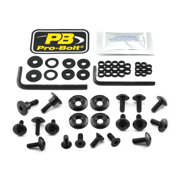 PRO BOLT Aluminium Fairing Bolt Kit for Suzuki GSX-S 1000cc 15-20
