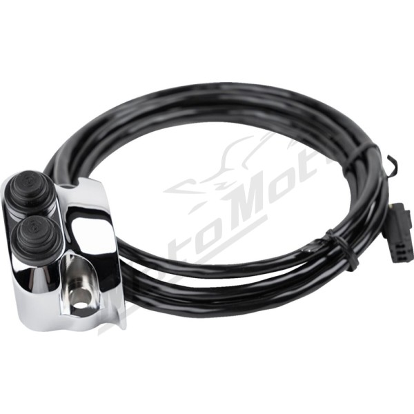 LEGEND SUSPENSION Chrome Legend Handlebar Mounted Control Assembly Harley Davidson FLHR / FLHRC / FLHTI / FLHX / FLTRX 1450/1977 99-25