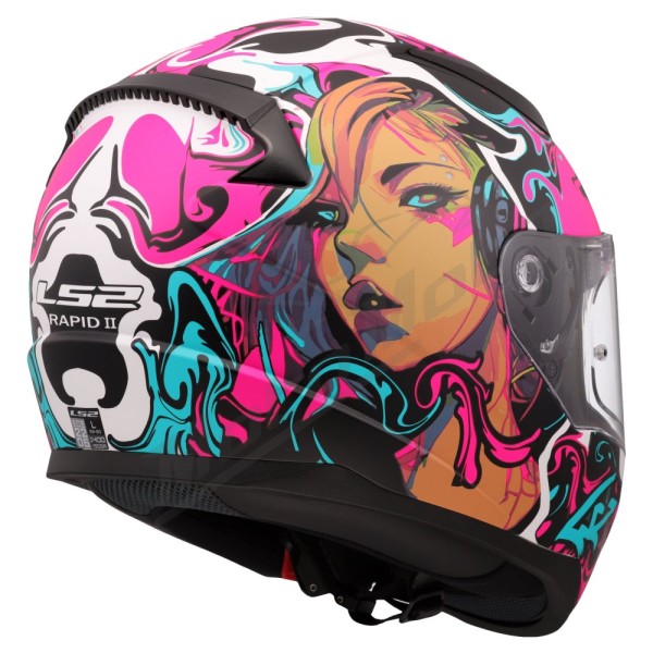 Helmet LS2 FF353 RAPID 2 CYBERG