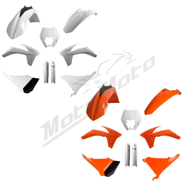 Polisport set of plastics (full kit) KTM EXC / EXC-F 125-500 12-13