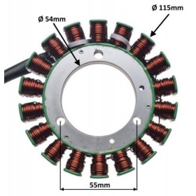 Generatorius YAMAHA YFM 660 GRIZZLY 02-08