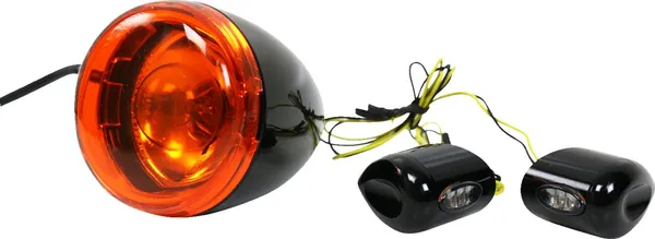 KODLIN USA Elypse LED Front Turn Signals Harley Davidson FLTRK / FLTRKSE / FLTRU / FLTRUSE2 1690-1977cc 15-24