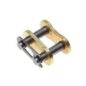 Chain connector 428H Spring clip link Gold
