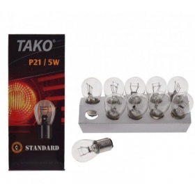 Light bulbs TAKO 6V 21/5W BAY15D / 10pcs