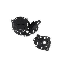 Acerbis X-Power CLUTCH AND ALTERNATOR COVER GUARD Yamaha / Fantic 250-310cc 24-> Black