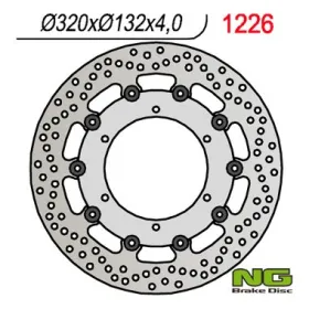 NG BRAKES Front Floating Brake Disc 320mm Yamaha XT 660cc 04-16