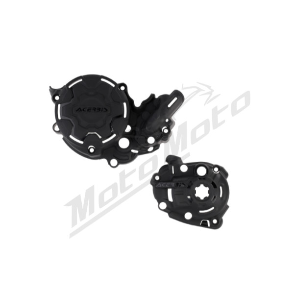 Acerbis X-Power CLUTCH AND ALTERNATOR COVER GUARD Yamaha / Fantic 250-310cc 24-> Black