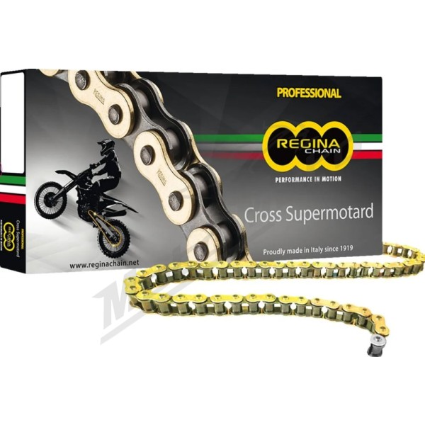 REGINA 428 RX3 Series Chain 130 Links Suzuki RM 80 1977