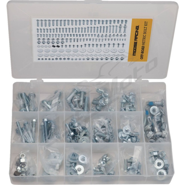 MOOSE OFFROAD HARD-PARTS M1 Metric Bolt Kit Honda / Kawasaki / Suzuki / Yamaha 125-450cc 00-26