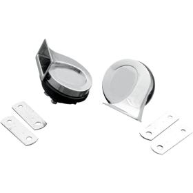 RIVCO PRODUCTS Magnum Electric Horn Set 12V Can Am / Harley Davidson / Honda / Indian / Kawasaki / Polaris / Suzuki / Triumph / Victory / Yamaha 92-1900 75-18
