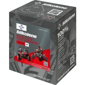 Silkolene Quad ATV 5W-40 Oil Synthetic - 4T - 4L