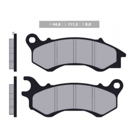 Brake pads NOVASCOOT FT3130 / MCB833 STANDARD