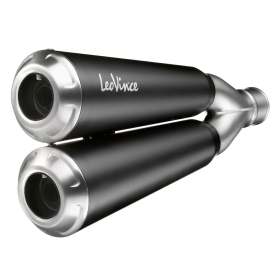 LEOVINCE GP Duals Slip-On Muffler SUZUKI SV 650 16-25