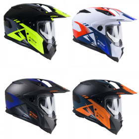 Kenny racing dual adventure helmet model extreme graphic